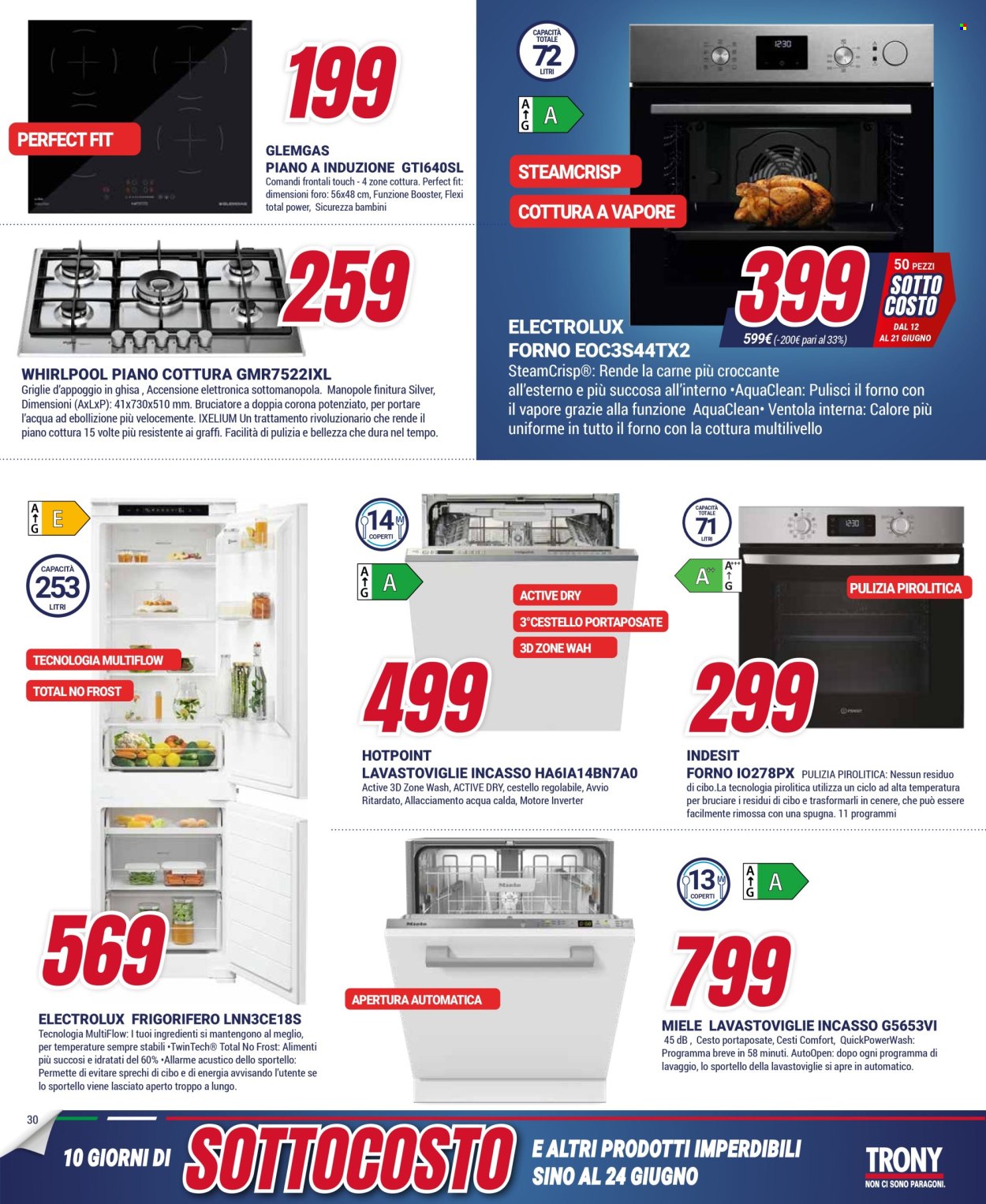 Volantino Trony - 12/6/2026 - 24/6/2026. Pagina 30