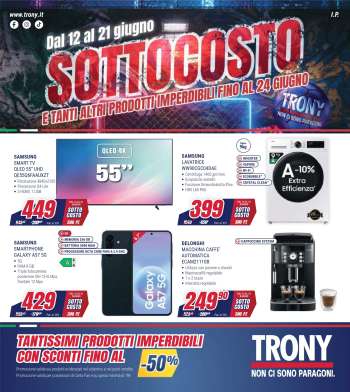 Volantino Trony - 12/6/2026 - 24/6/2026.