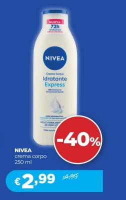 NIVEA CREMA CORPO