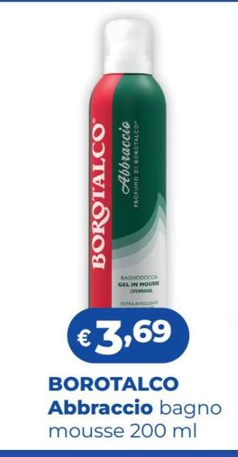 BOROTALCO Abbraccio bagno mousse 200 ml