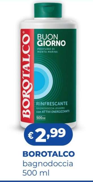 BOROTALCO bagnodoccia 500 ml