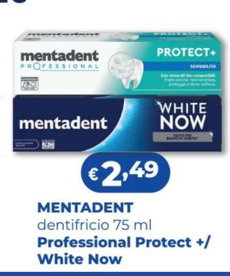 MENTADENT dentifricio 75 ml