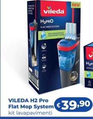 VILEDA H2 Pro Flat Mop System