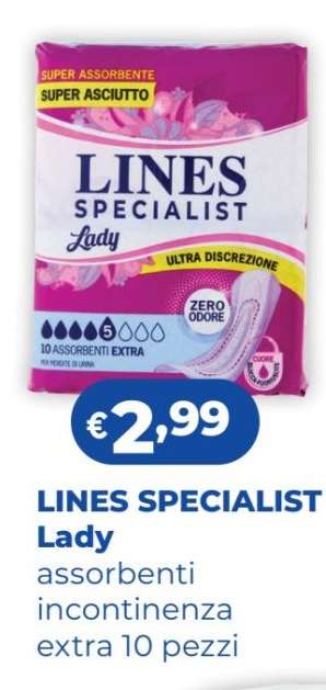 LINES SPECIALIST LADY