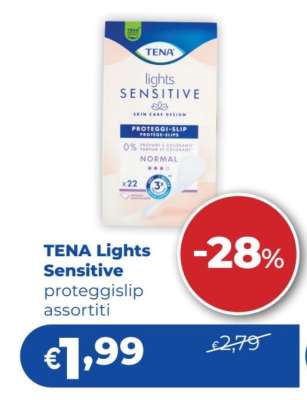 TENA Lights Sensitive