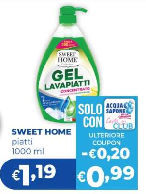 SWEET HOME piatti