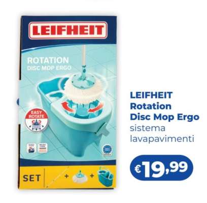 LEIFHEIT Rotation Disc Mop Ergo