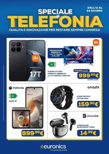 Volantino Euronics - 11/6/2026 - 24/6/2026.