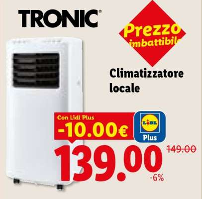 TRONIC Climatizzatore locale