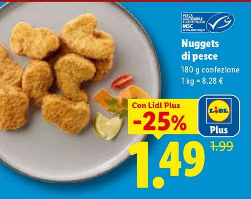 Nuggets di pesce