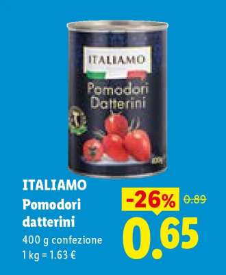 Italiamo Pomodori datterini