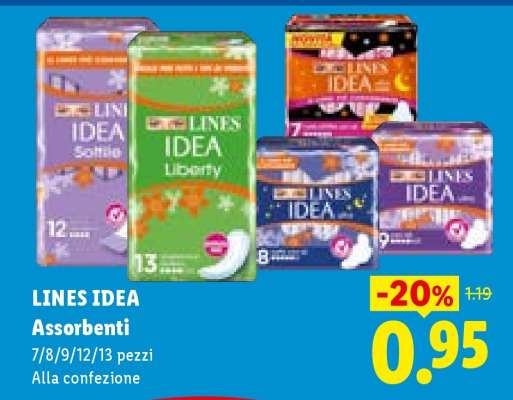 Lines Idea Assorbenti