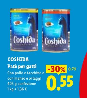 Coshida Patè per gatti