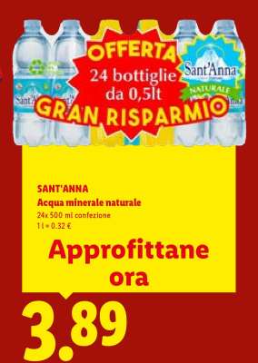 Sant'Anna Acqua Minerale Naturale