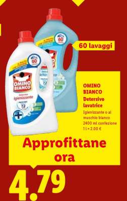 OMINO BIANCO DETERSIVO LAVATRICE