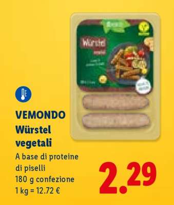 Vemondo Würstel vegetali