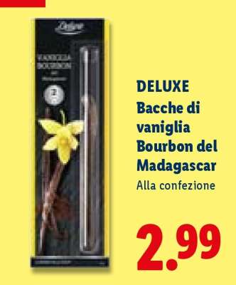 Deluxe Bacche di vaniglia Bourbon del Madagascar