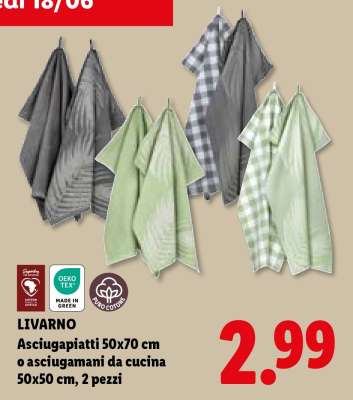 LIVARNO Asciugapiatti