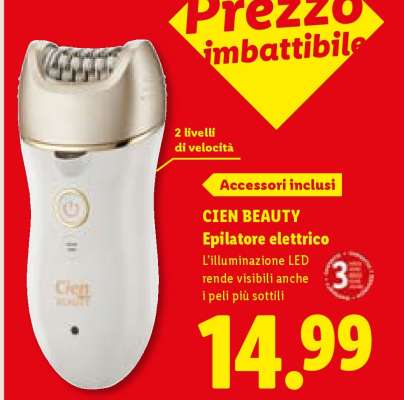 CIEN BEAUTY Epilatore elettrico