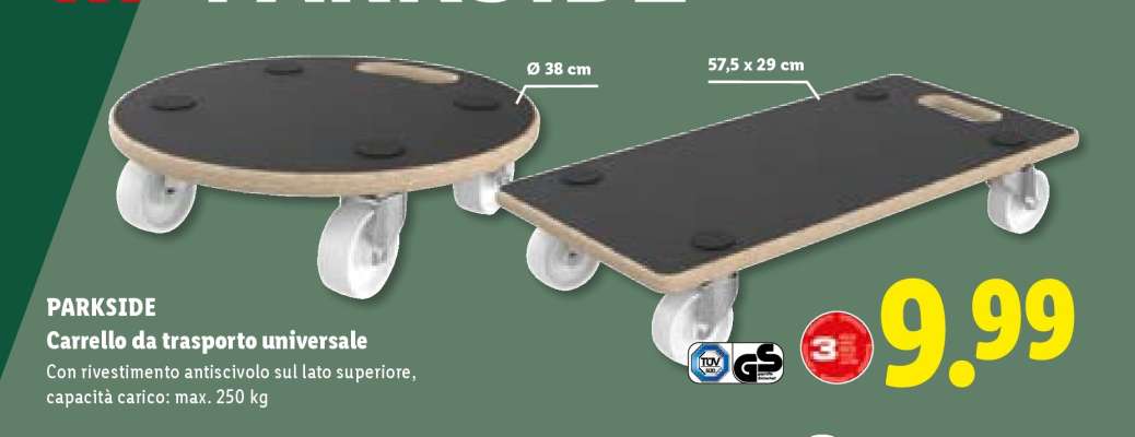 PARKSIDE Carrello da trasporto universale