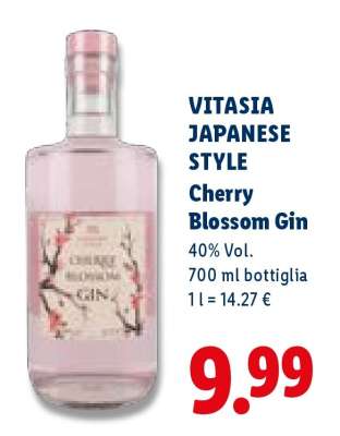 VITASIA JAPANESE STYLE Cherry Blossom Gin