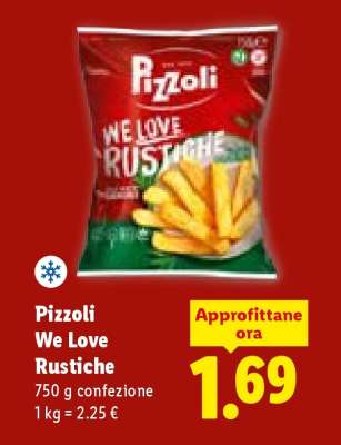 Pizzoli We Love Rustiche