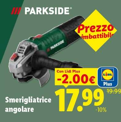 Smerigliatrice angolare