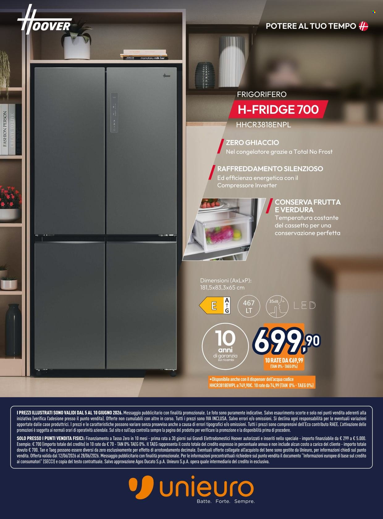Volantino Unieuro - 12/6/2026 - 28/6/2026. Pagina 12