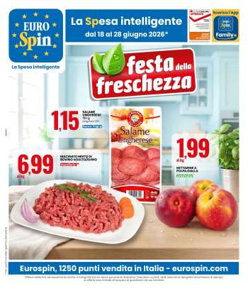 Volantino EuroSpin - 18/6/2026 - 28/6/2026.