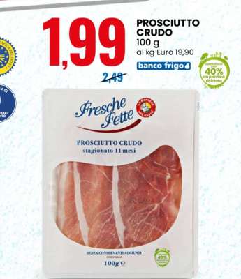Prosciutto crudo