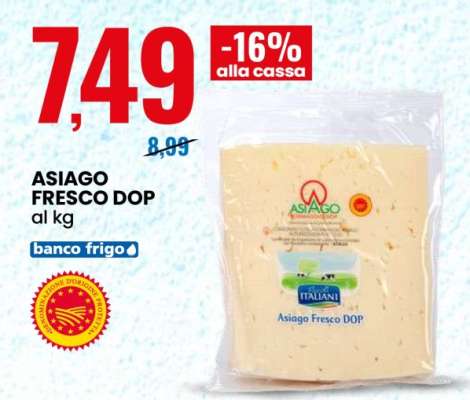 ASIAGO FRESCO DOP
