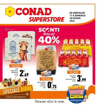 Volantino Conad - 17/6/2026 - 28/6/2026.