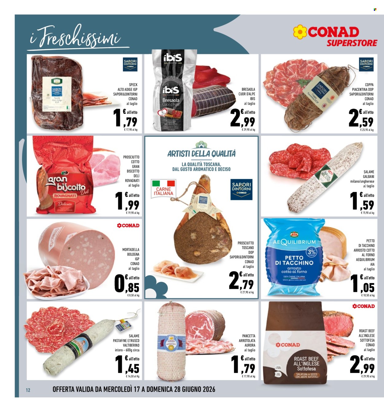 Volantino Conad - 17/6/2026 - 28/6/2026. Pagina 12