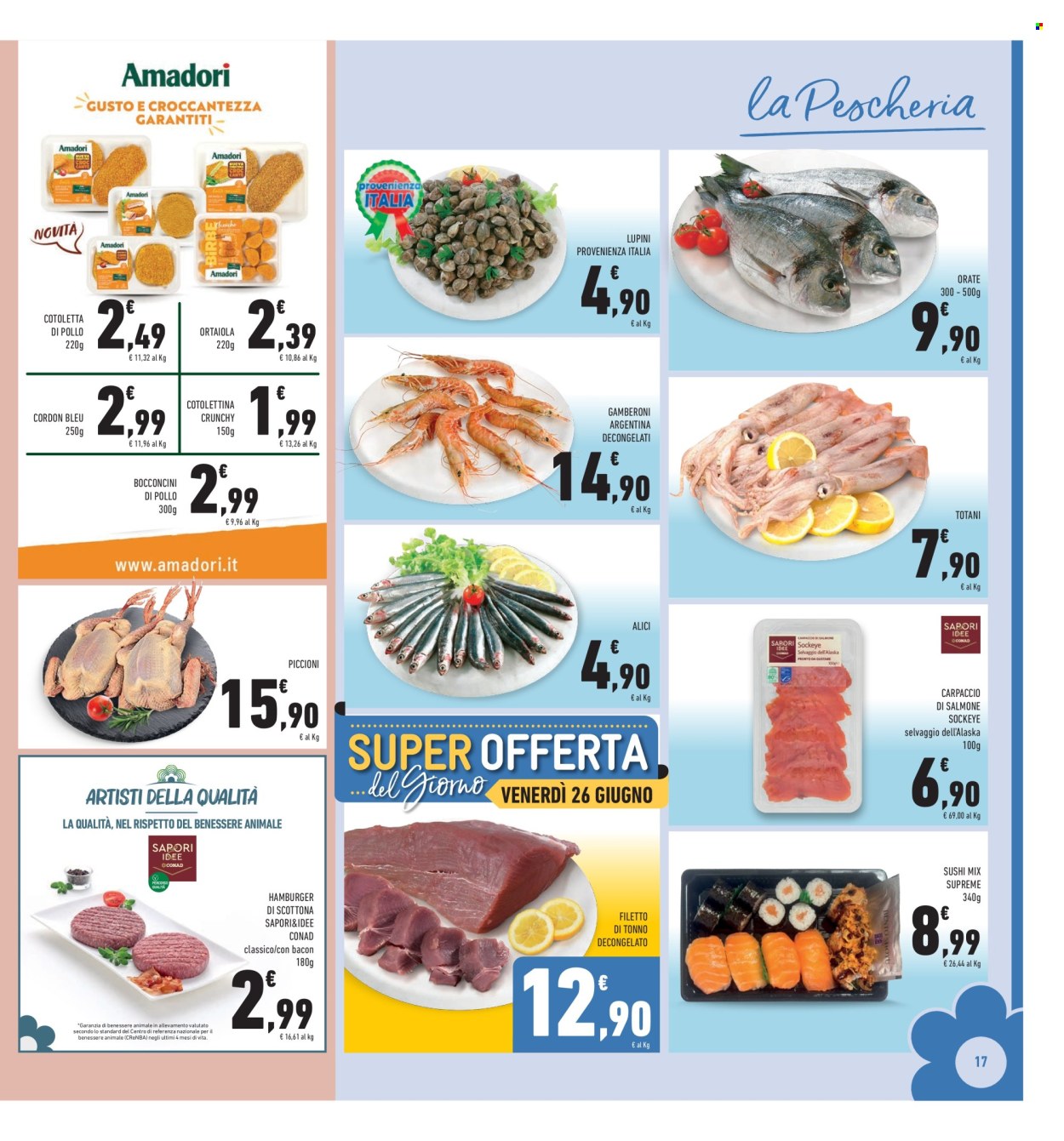 Volantino Conad - 17/6/2026 - 28/6/2026. Pagina 17