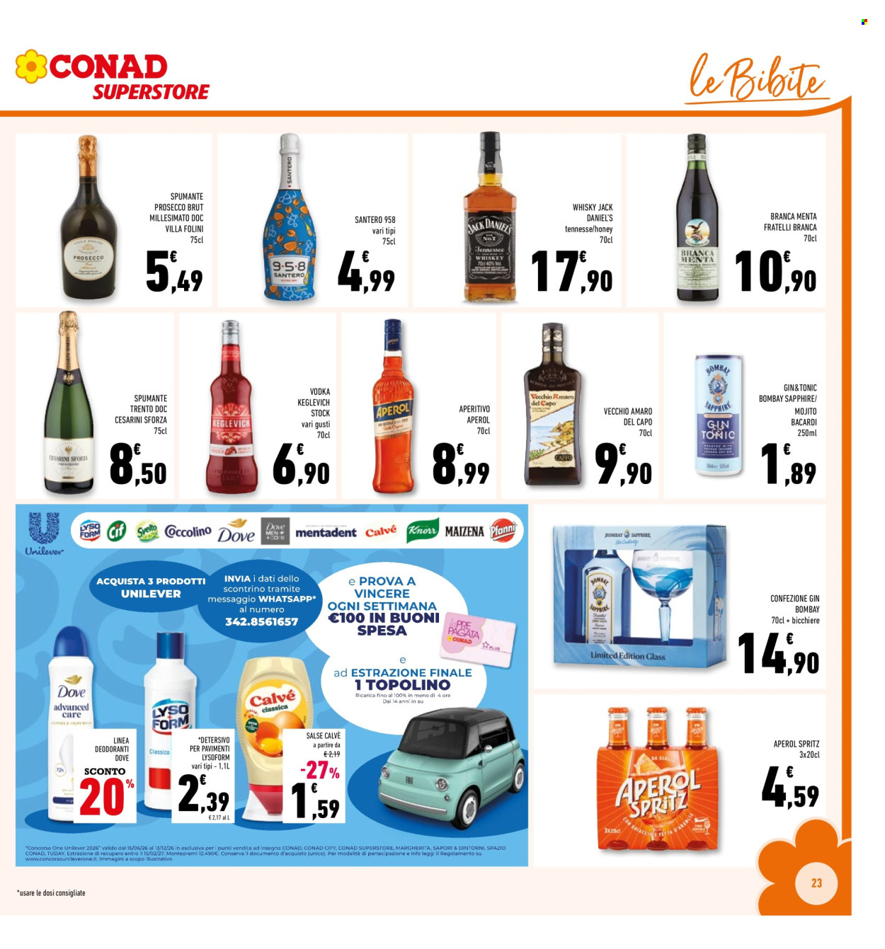 Volantino Conad - 17/6/2026 - 28/6/2026. Pagina 23