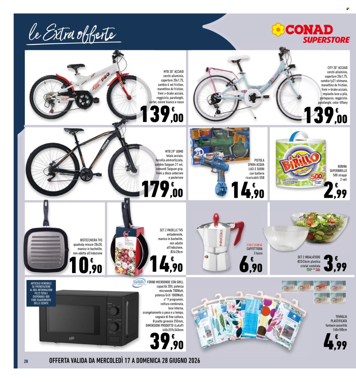 Volantino Conad - 17/6/2026 - 28/6/2026. Pagina 28