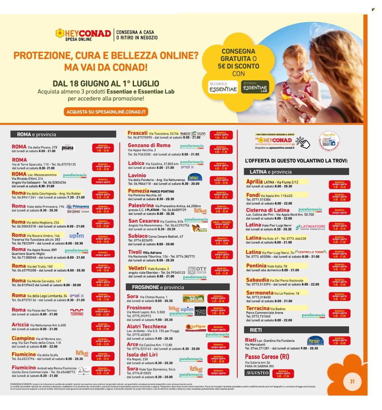 Volantino Conad - 17/6/2026 - 28/6/2026. Pagina 31
