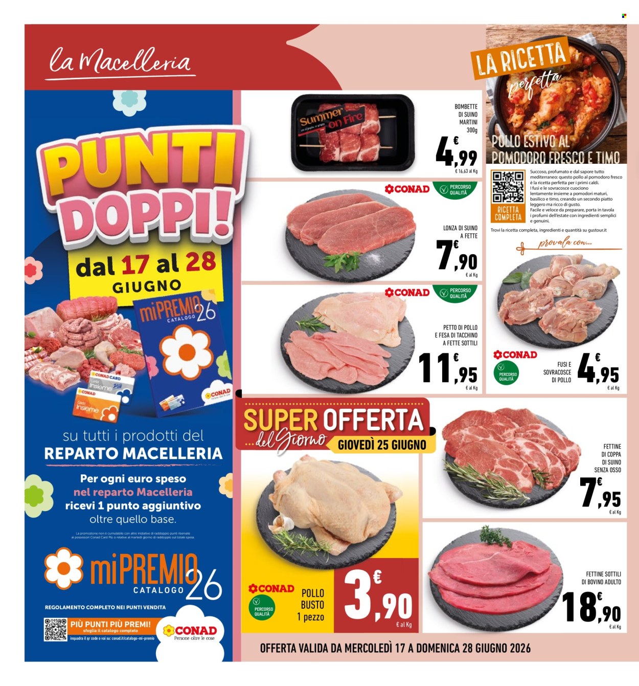 Volantino Conad - 17/6/2026 - 28/6/2026. Pagina 16