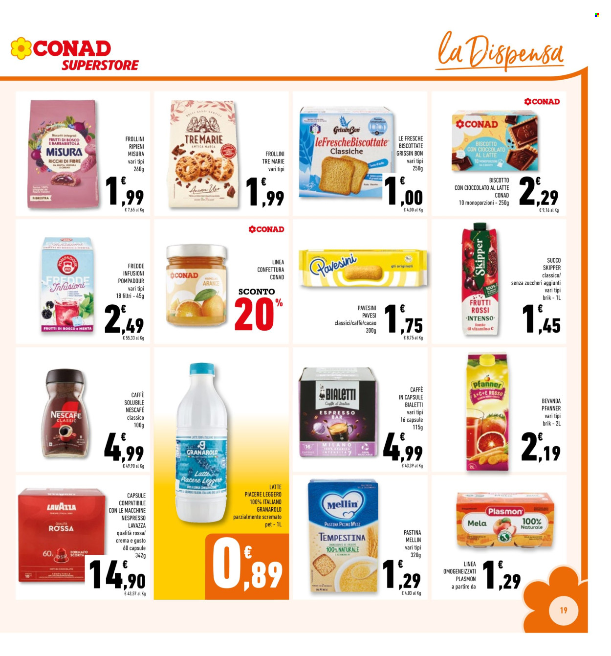 Volantino Conad - 17/6/2026 - 28/6/2026. Pagina 19