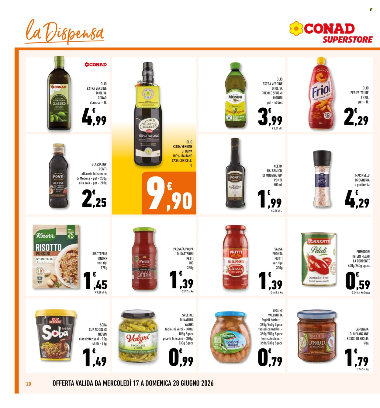 Volantino Conad - 17/6/2026 - 28/6/2026. Pagina 20