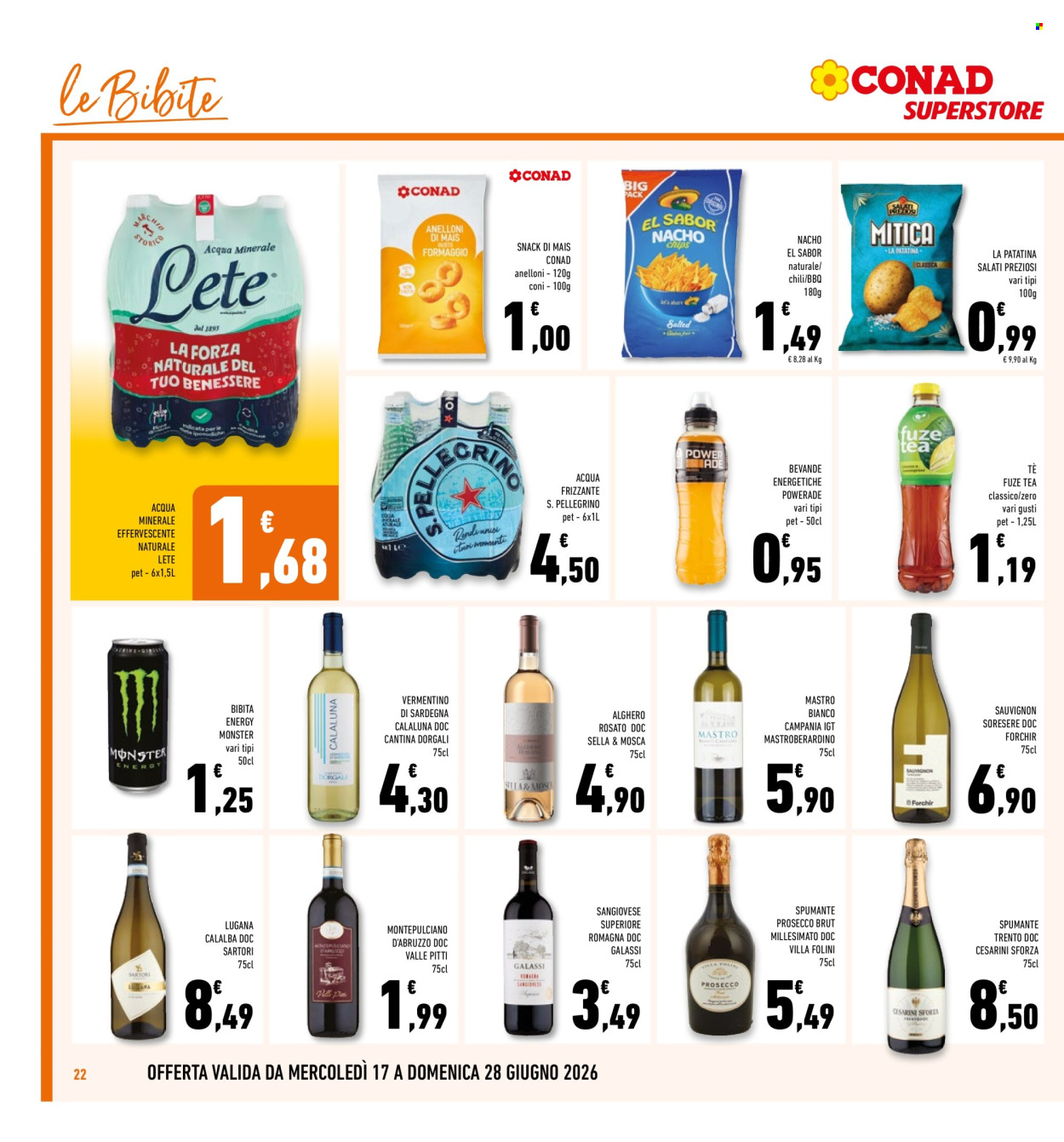 Volantino Conad - 17/6/2026 - 28/6/2026. Pagina 22
