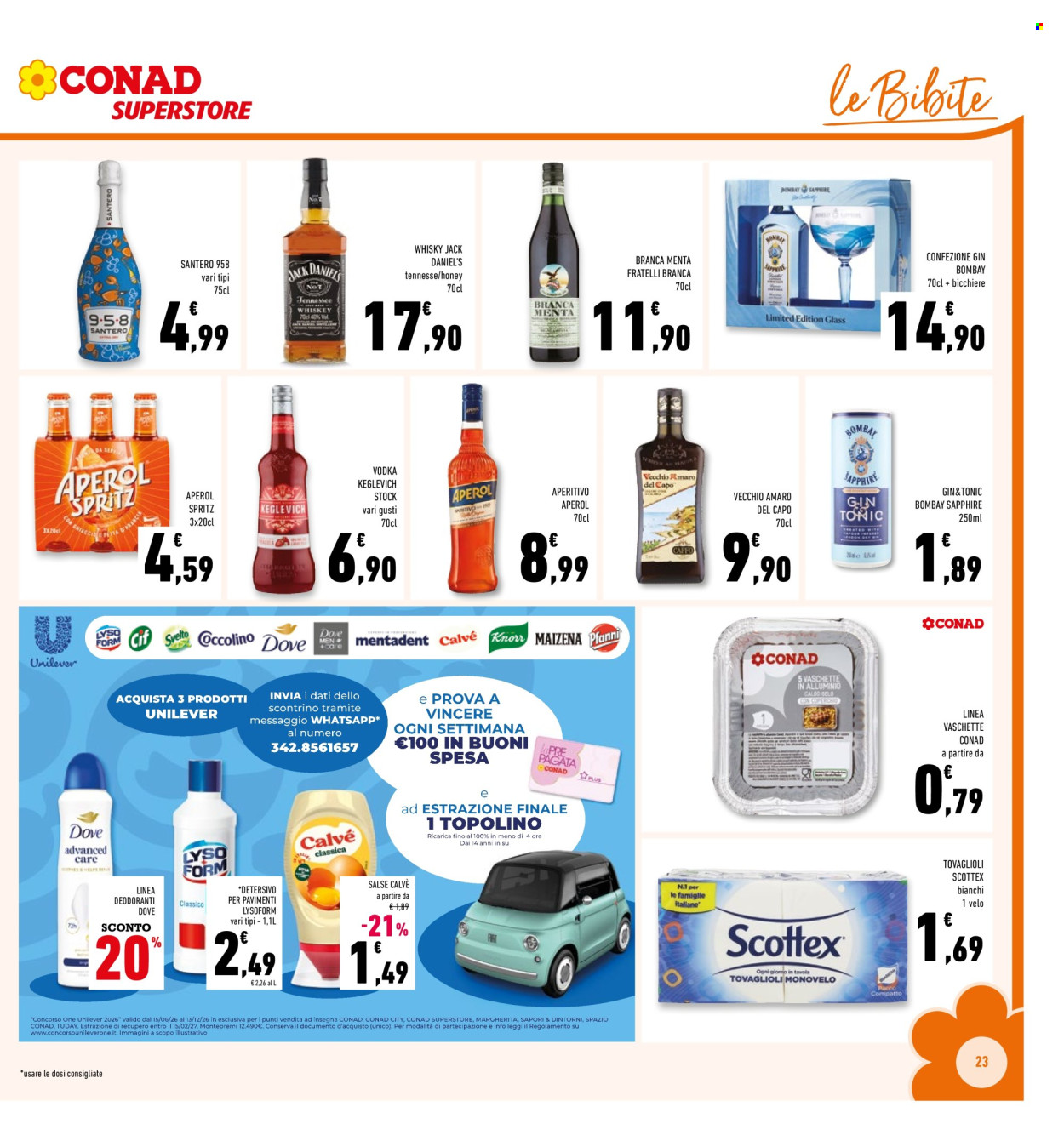 Volantino Conad - 17/6/2026 - 28/6/2026. Pagina 23