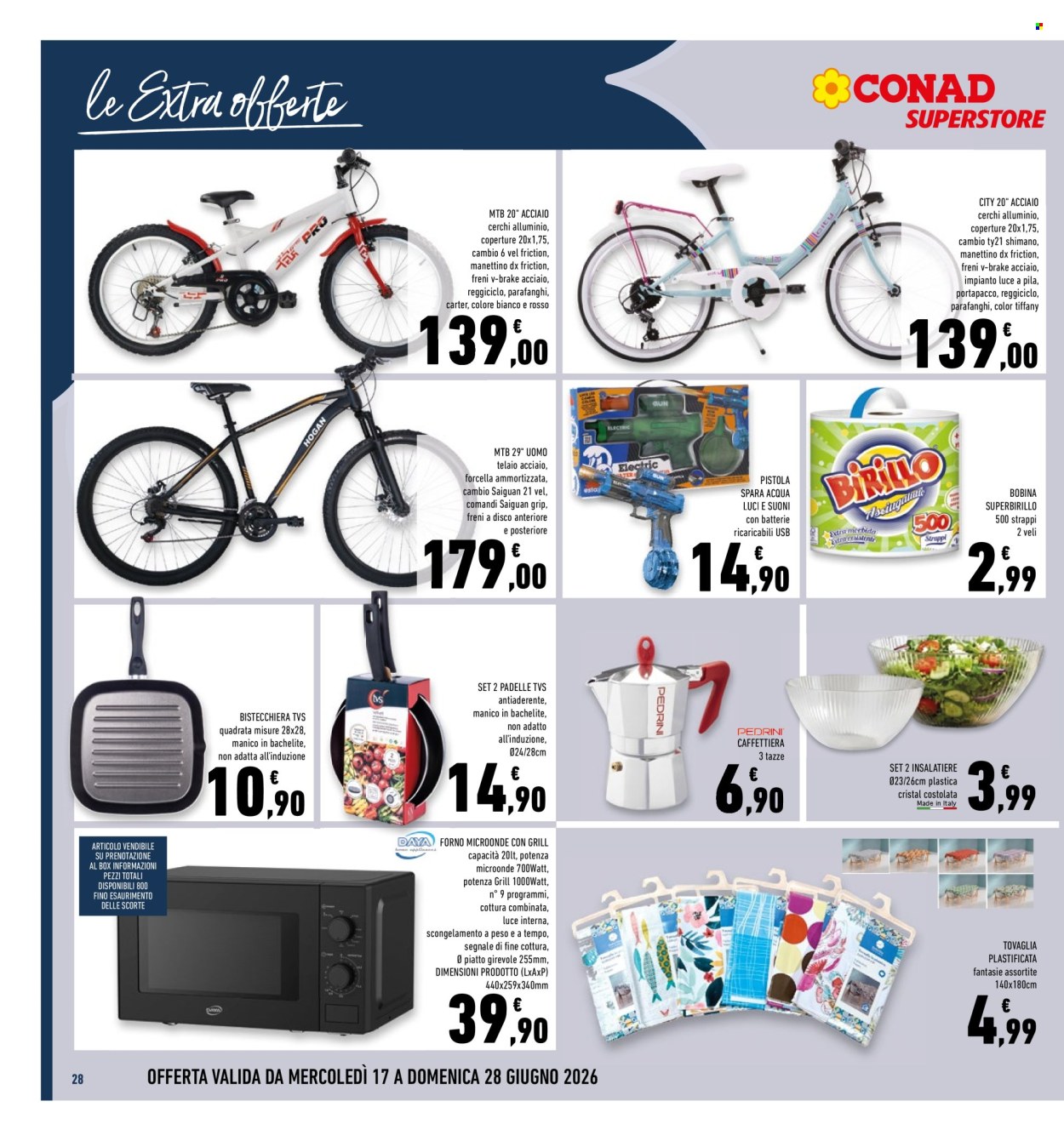 Volantino Conad - 17/6/2026 - 28/6/2026. Pagina 28