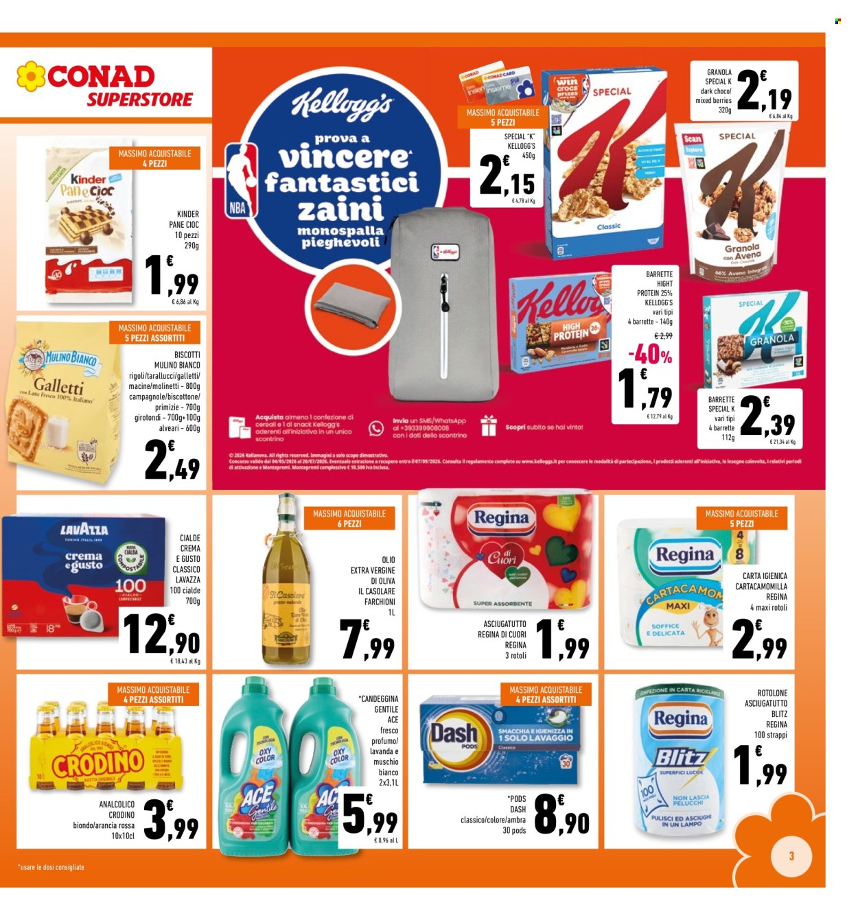 Volantino Conad Superstore - 17/6/2026 - 28/6/2026. Pagina 3
