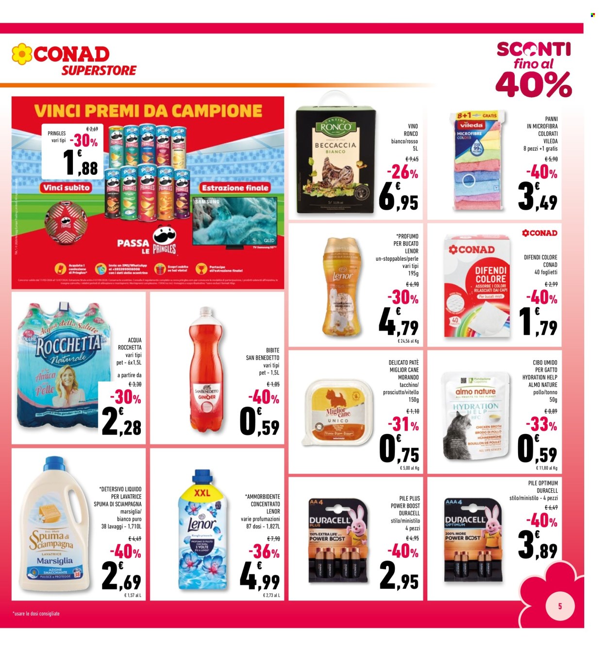 Volantino Conad Superstore - 17/6/2026 - 28/6/2026. Pagina 5