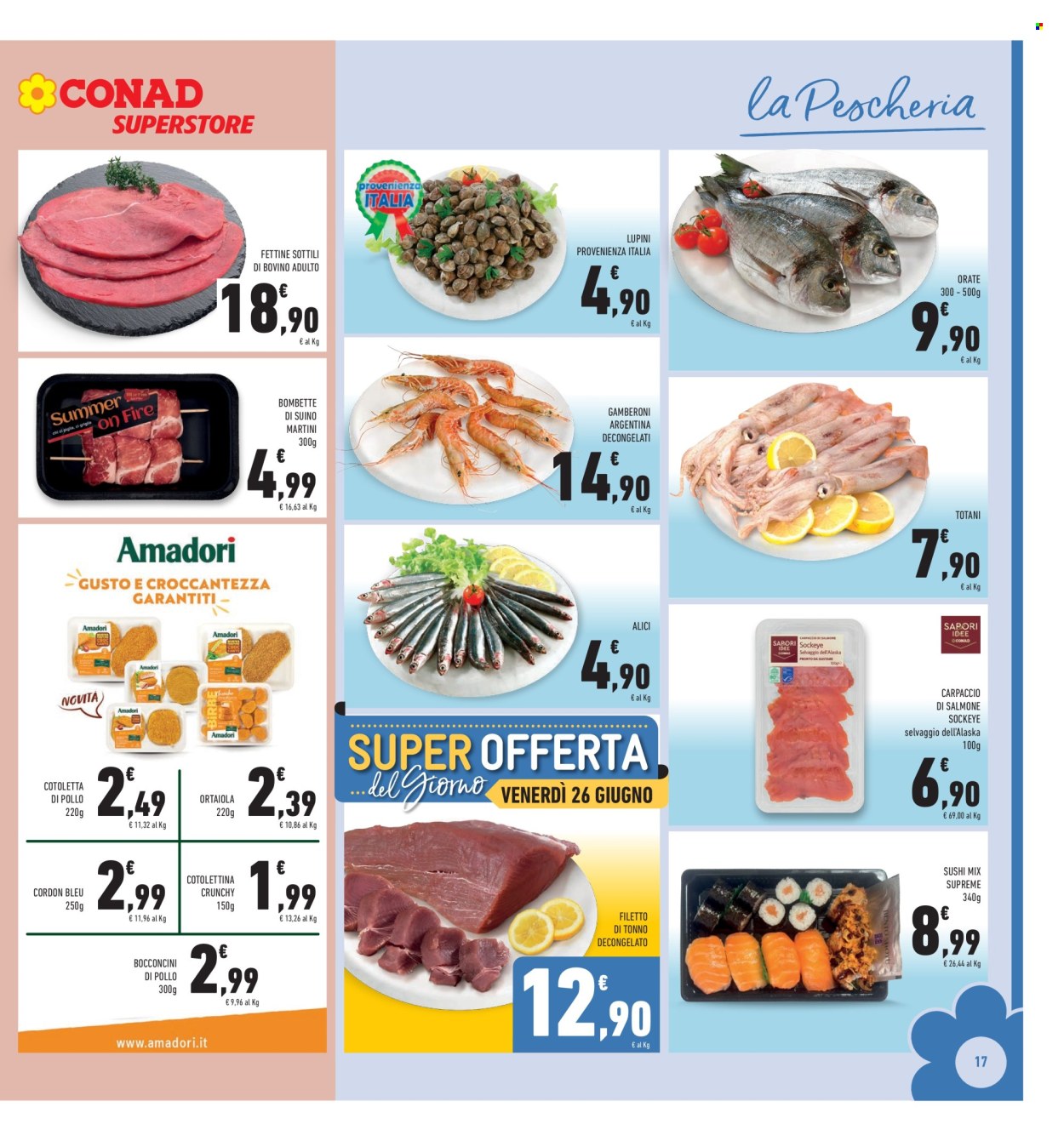 Volantino Conad Superstore - 17/6/2026 - 28/6/2026. Pagina 17