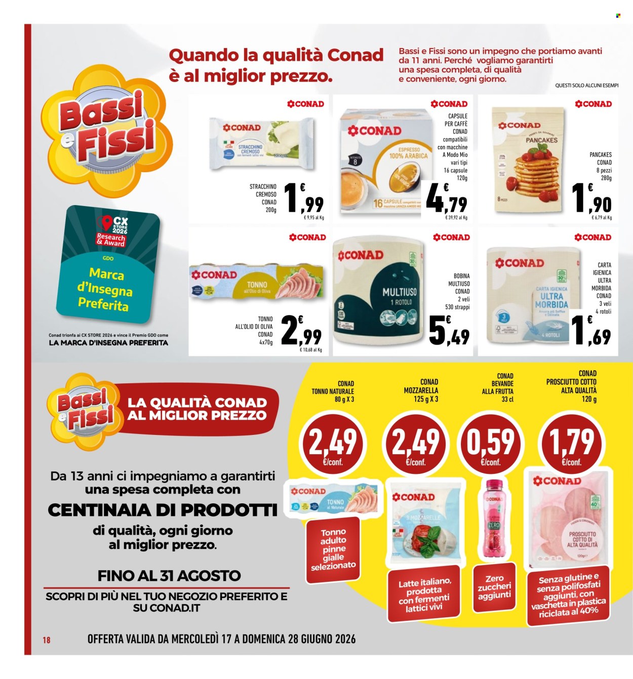 Volantino Conad Superstore - 17/6/2026 - 28/6/2026. Pagina 18