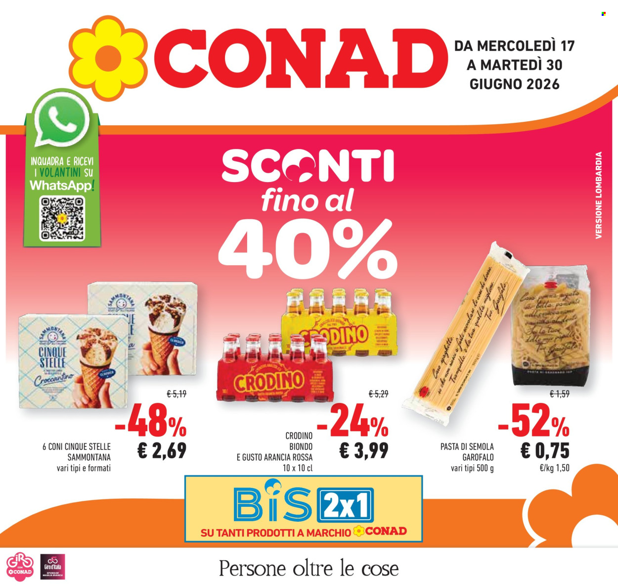 Volantino Conad - 17/6/2026 - 30/6/2026. Pagina 1