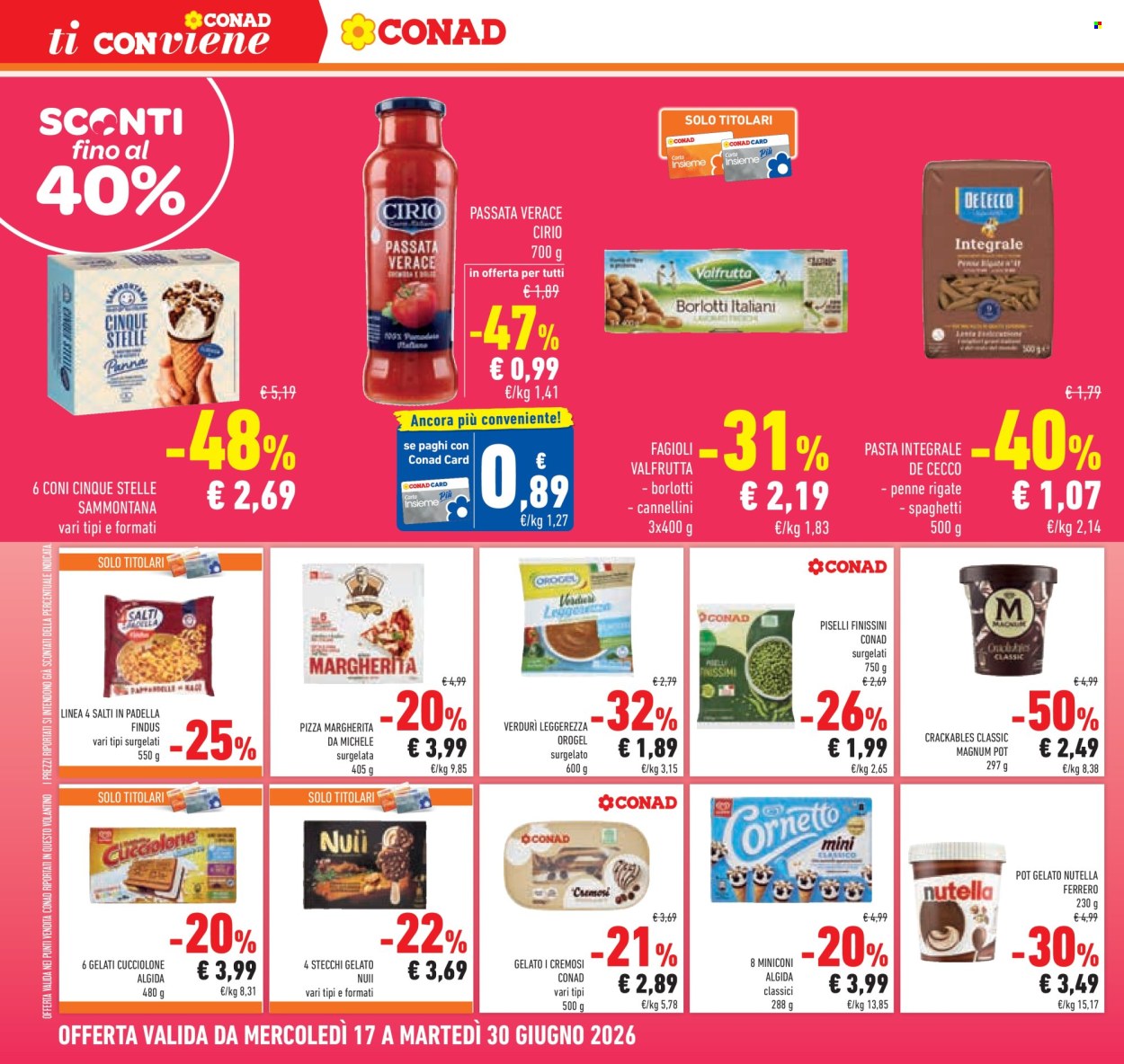 Volantino Conad - 17/6/2026 - 30/6/2026. Pagina 24