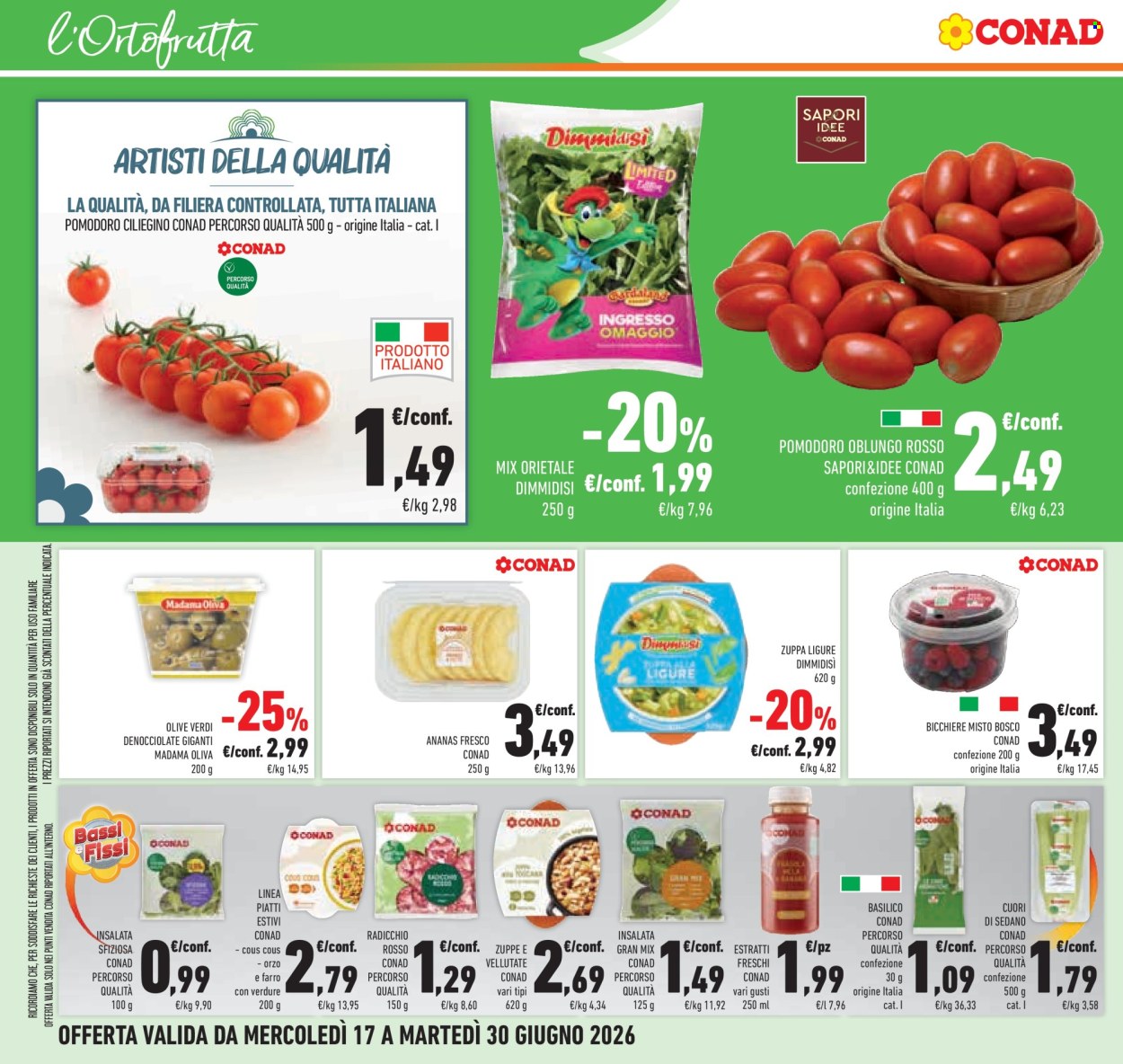 Volantino Conad - 17/6/2026 - 30/6/2026. Pagina 20